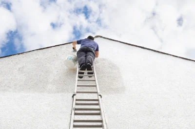 Peinture extérieure à Saint-Denis-le-Vêtu — façades et ravalement